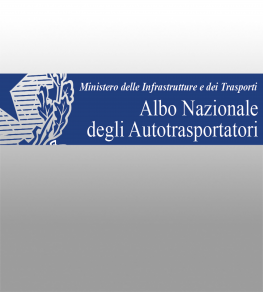 ANERKANNTE MITGLIEDSCHAFT VON “AUTOTRANSPORT ALBO AUTORISIERT AUF INTERNATIONALEN ÜBERTRAGUNG VON DRITTANBIETERN"